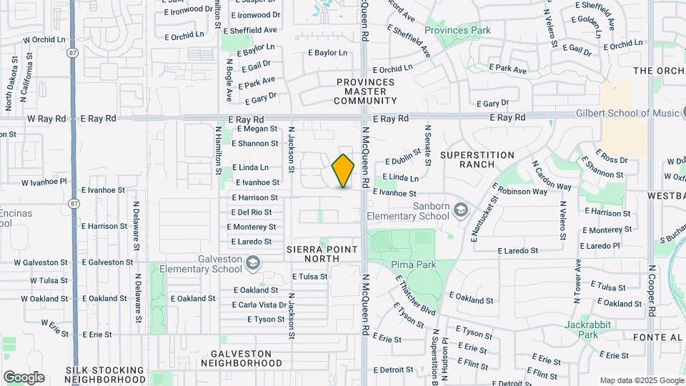 940 E Harrison St Map and Location Details