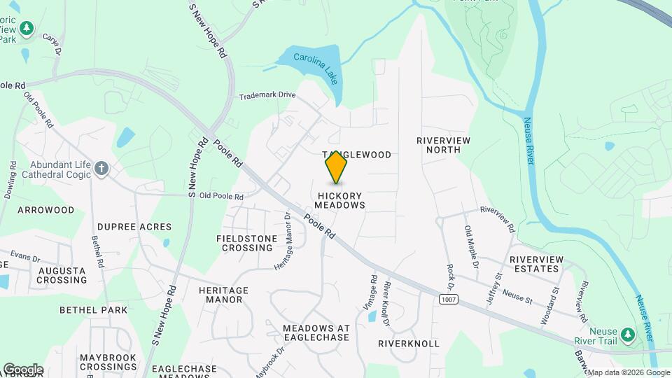 1308 Hickory Hollow Ln Map and Location Details