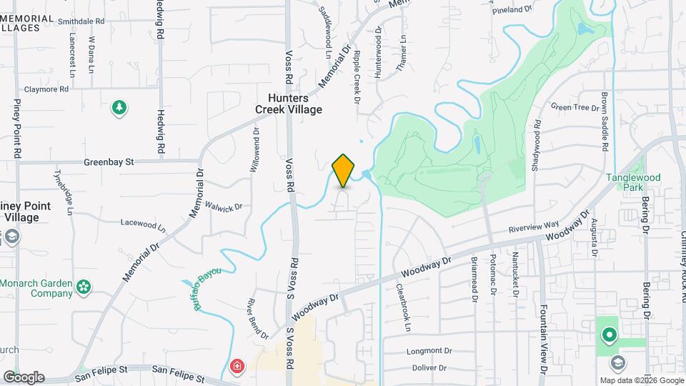 6480 Bayou Glen Rd Map and Location Details