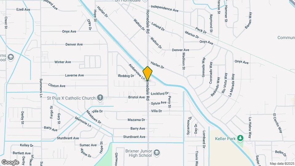 3918 Homedale Rd Map and Location Details