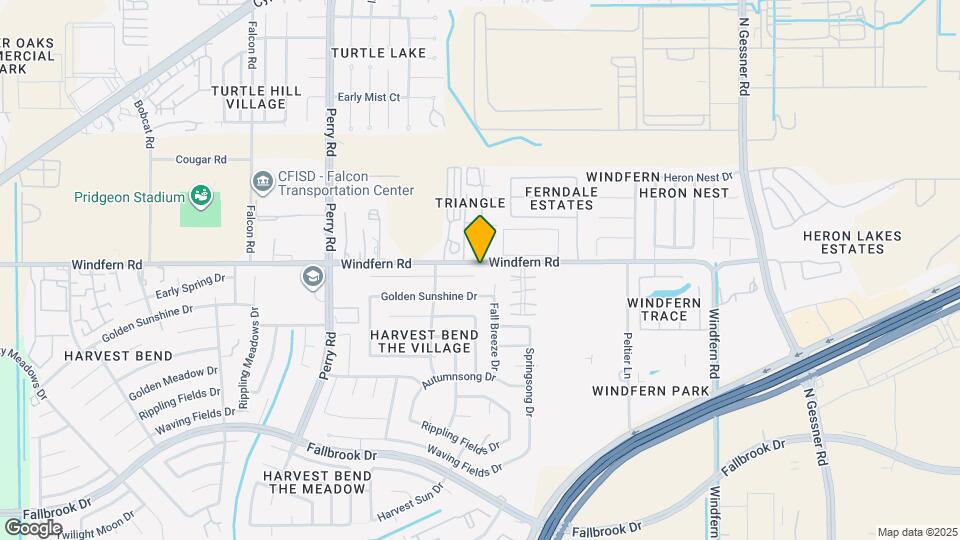 9106 Reagan Meadow Ct Map and Location Details