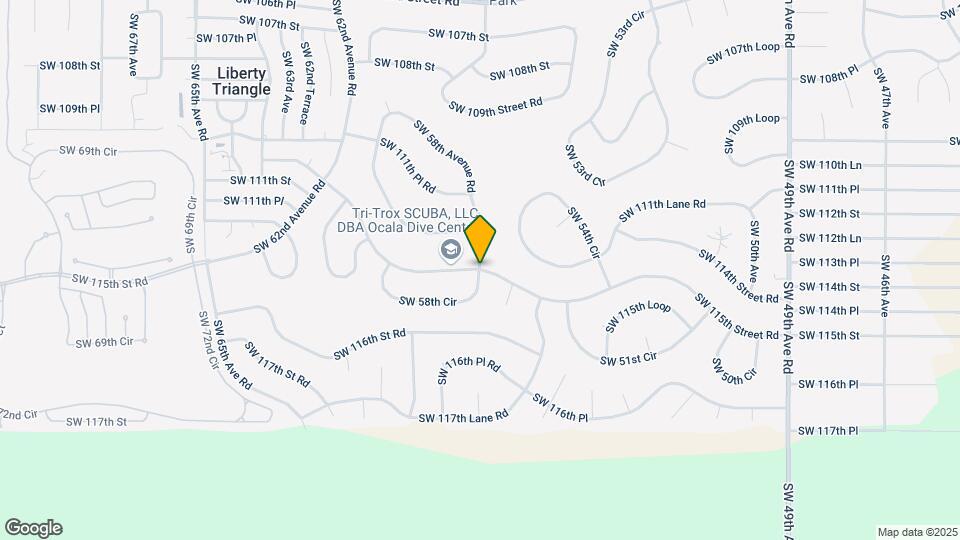 9261 SW 58th Cir Map and Location Details