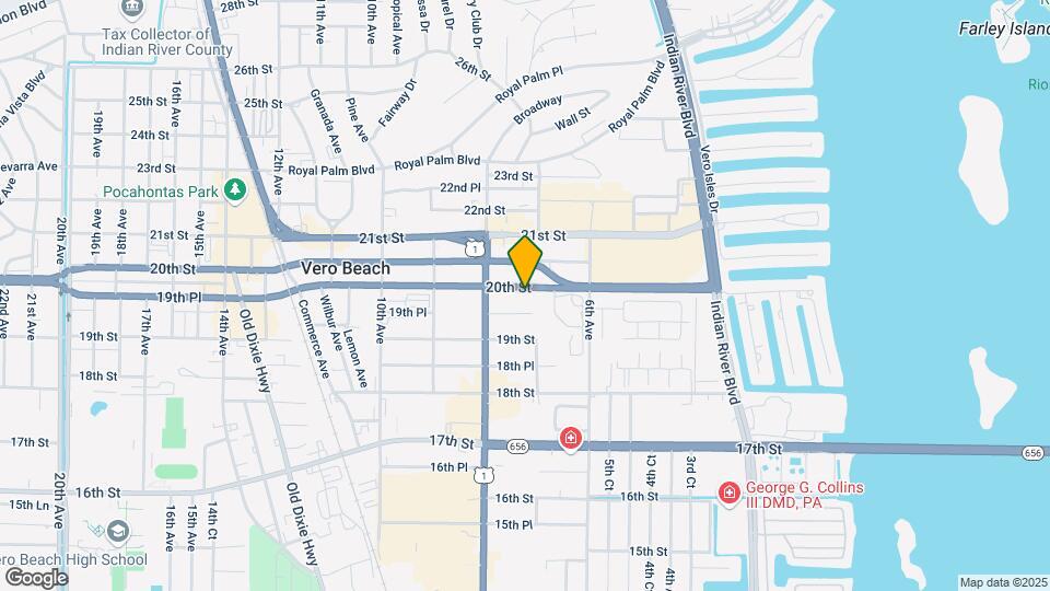 715 20th St Map and Location Details