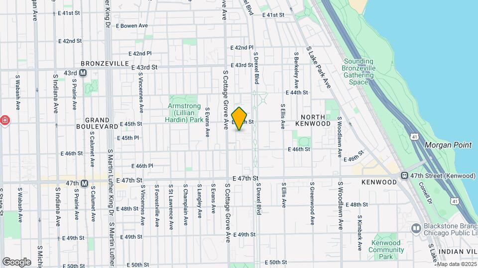 4520-4526 S Drexel Blvd Map and Location Details