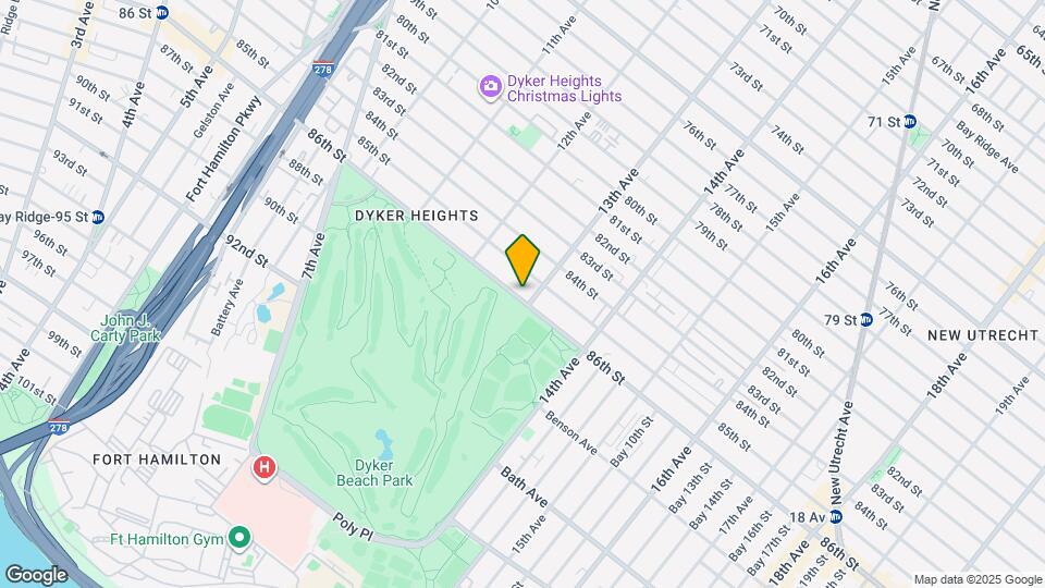 1275 86th St Mapa y Detalles de la Ubicación