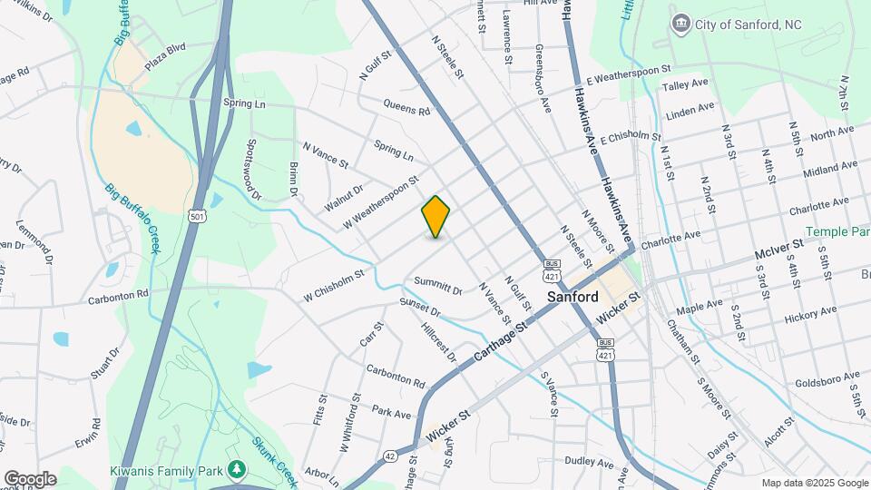 506 Cross St Map and Location Details