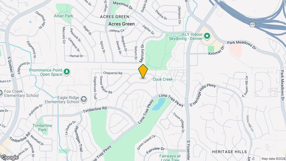 8247 Lodgepole Trail Map and Location Details