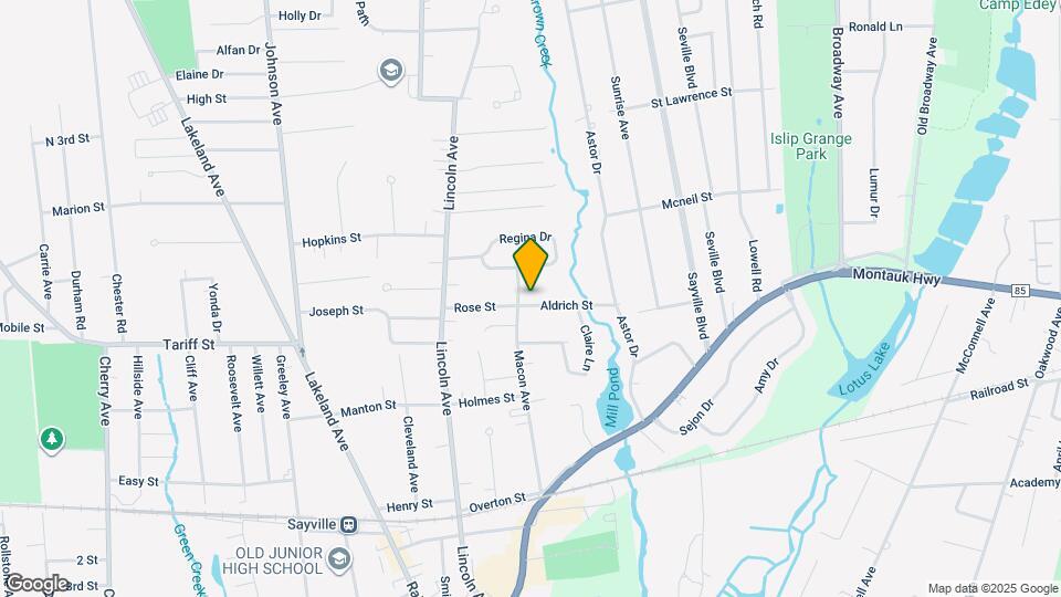 17 Aldrich St, Unit 3bd 2full baths Map and Location Details