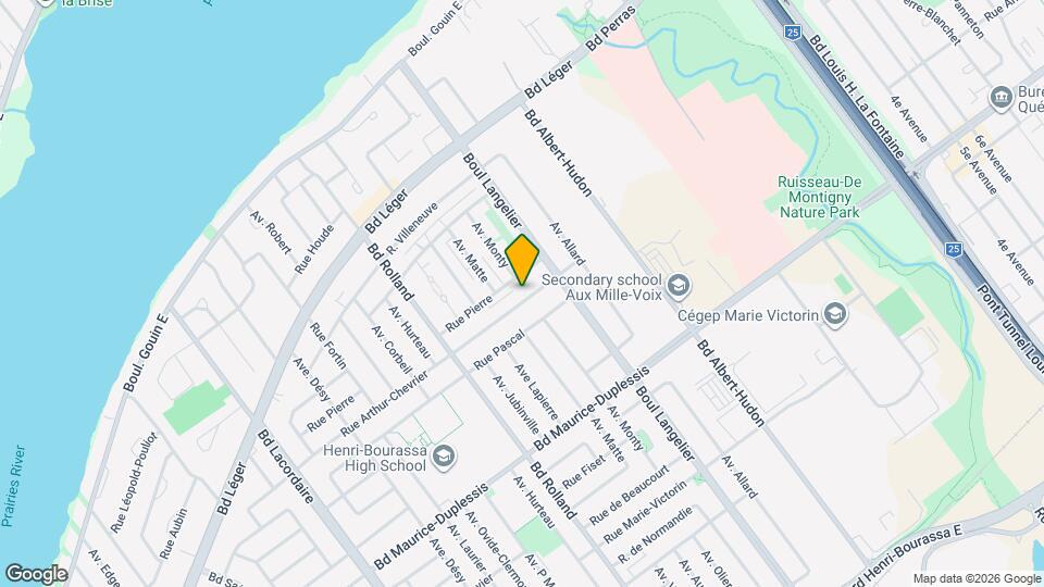 6411 Arthur-Chevrier Rue Map and Location Details