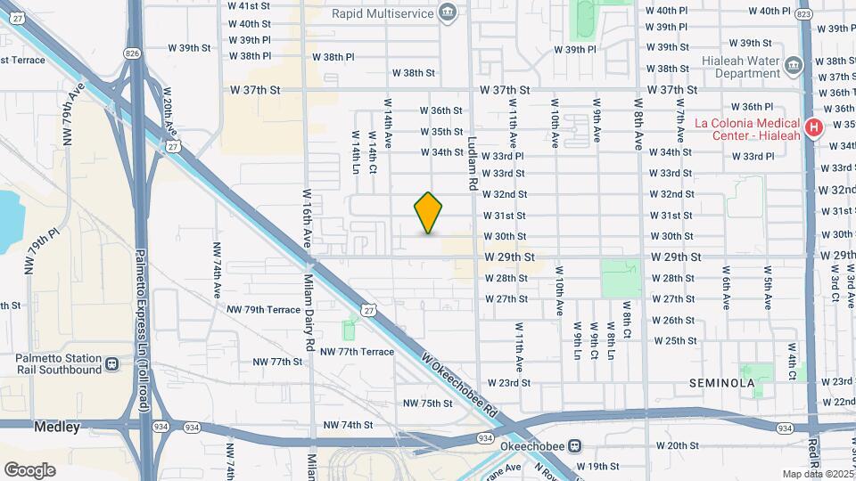 1310 W 30th St Mapa y Detalles de la Ubicación
