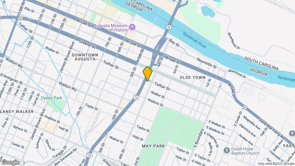 410-412 Telfair St Map and Location Details