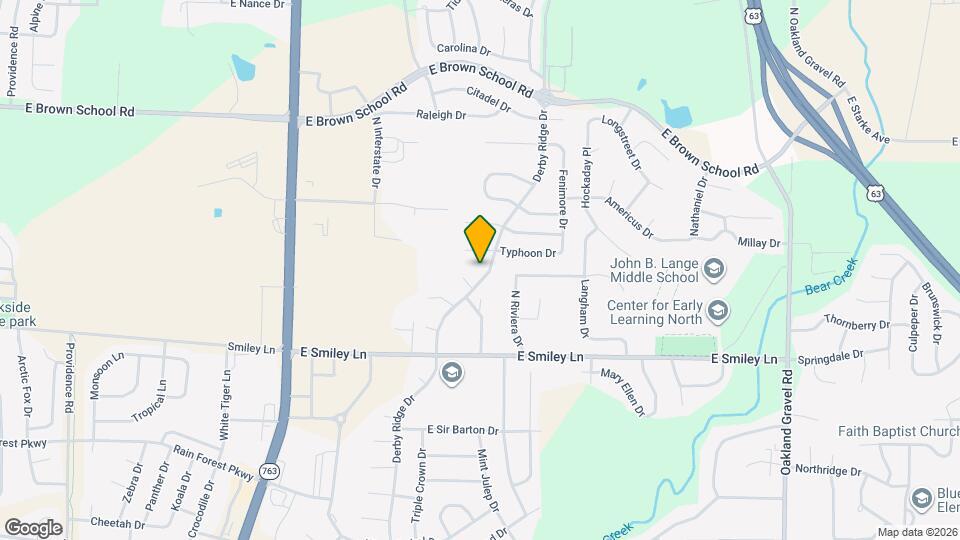 4409 Derby Ridge Dr Map and Location Details