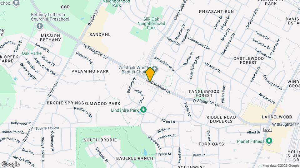 3001 W Slaughter Ln Map and Location Details