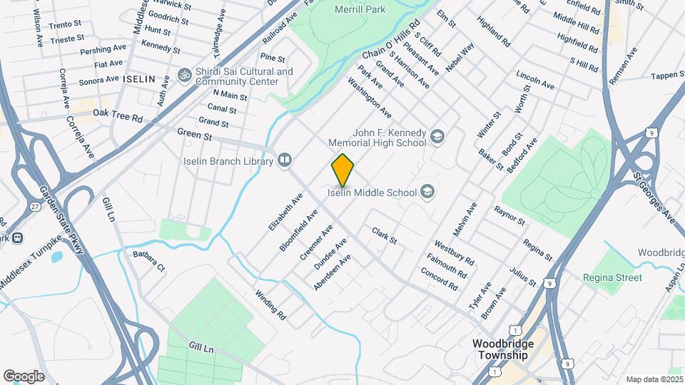 129 Bloomfield Ave Map and Location Details