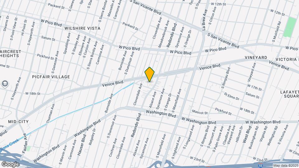 5165 Pickford St-Unit -1/4 Map and Location Details