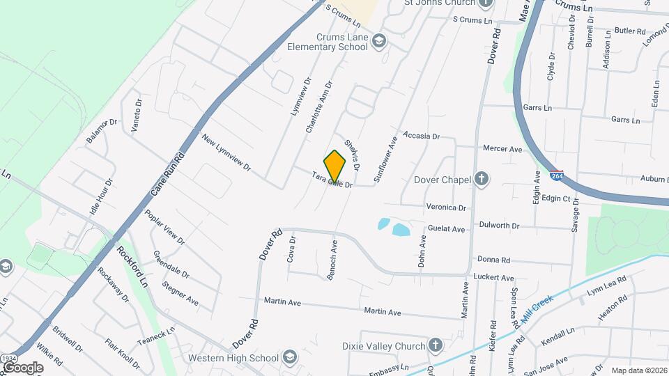 3114 Tara Gale Dr Map and Location Details