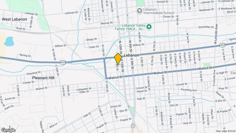 40 S 11th St Mapa y Detalles de la Ubicación