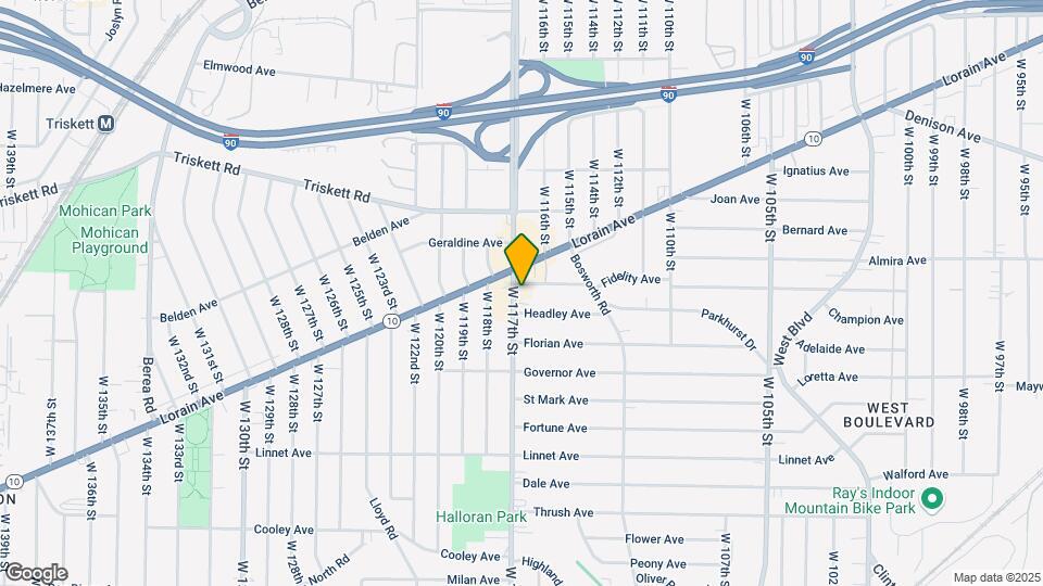 3351-3359 W 117th St Map and Location Details