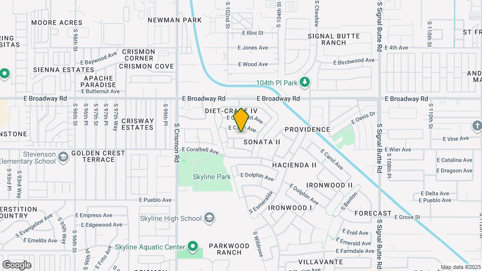 10234 E Carol Ave Map and Location Details