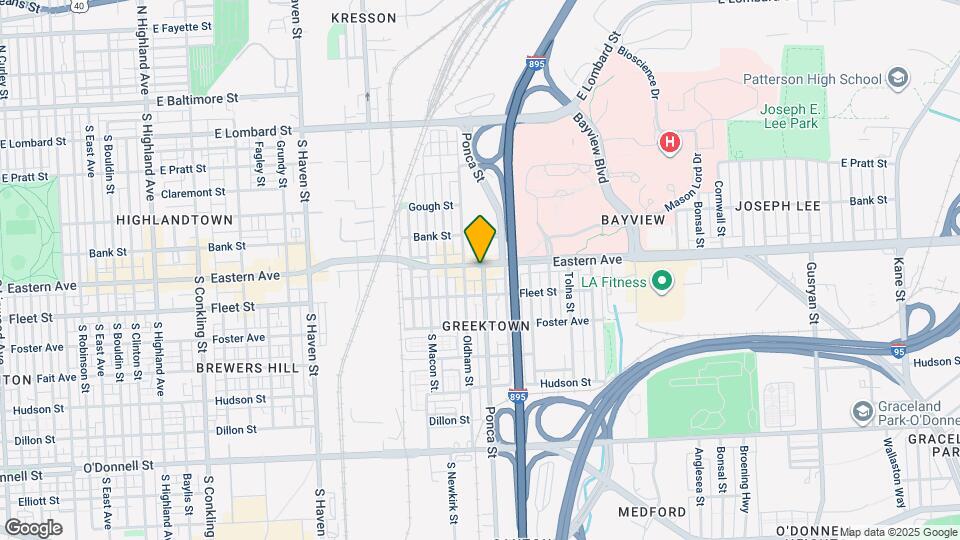 4819 Eastern Ave Mapa y Detalles de la Ubicación