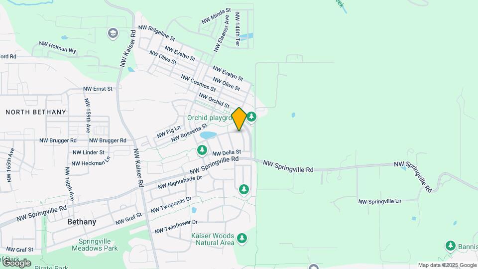 14614 NW Safflower Dr Map and Location Details