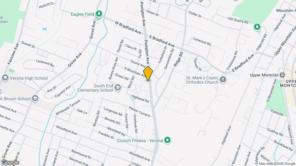 224 Pompton Ave Mapa y Detalles de la Ubicación