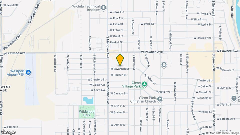 2469 S St Clair St Map and Location Details