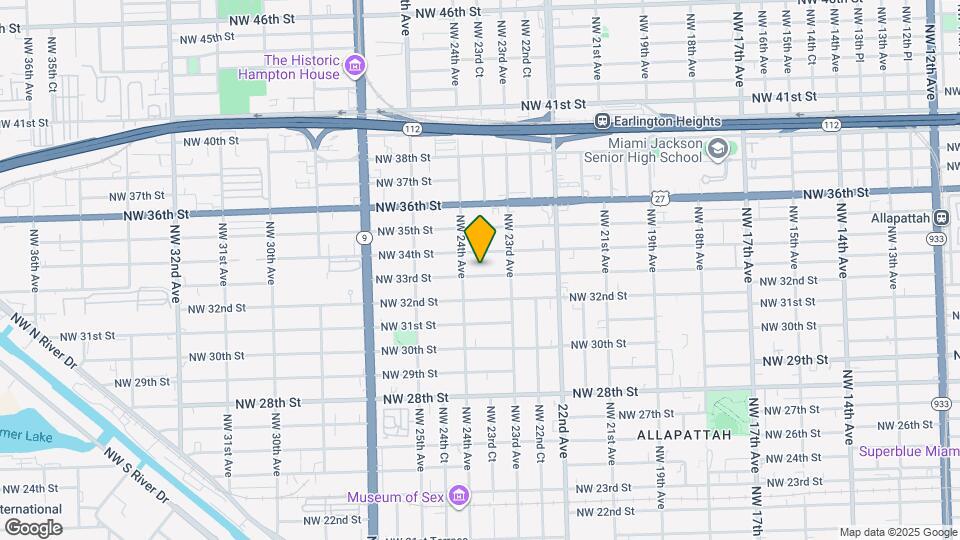 2361 NW 33rd St Map and Location Details