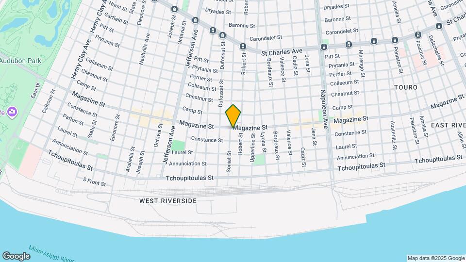 5024 Magazine St, Unit D Map and Location Details