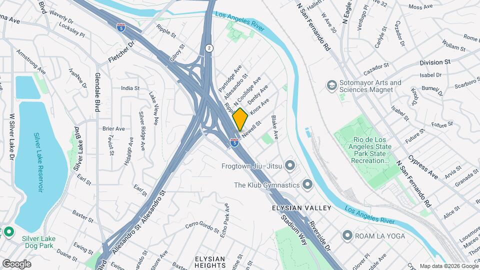 2659 Newell St Mapa y Detalles de la Ubicación