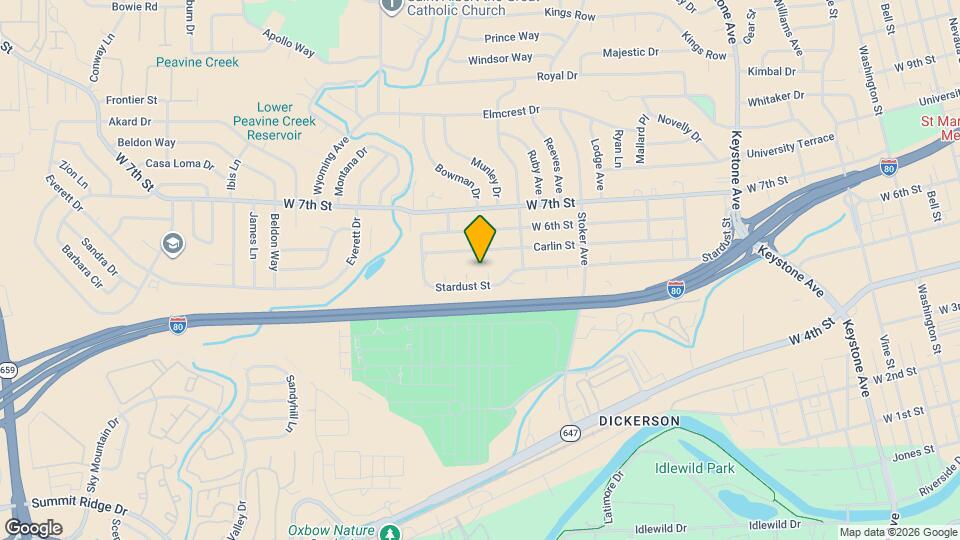 555 Ferol Way Map and Location Details