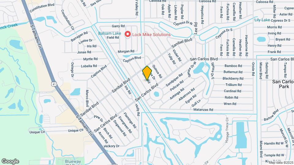 18554 Olive Rd Map and Location Details