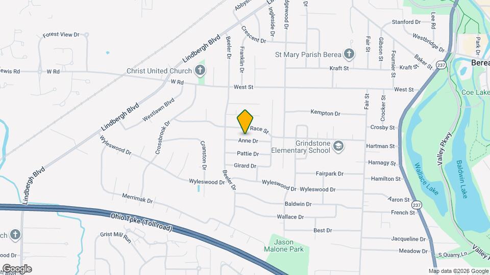 400 Anne Dr Map and Location Details