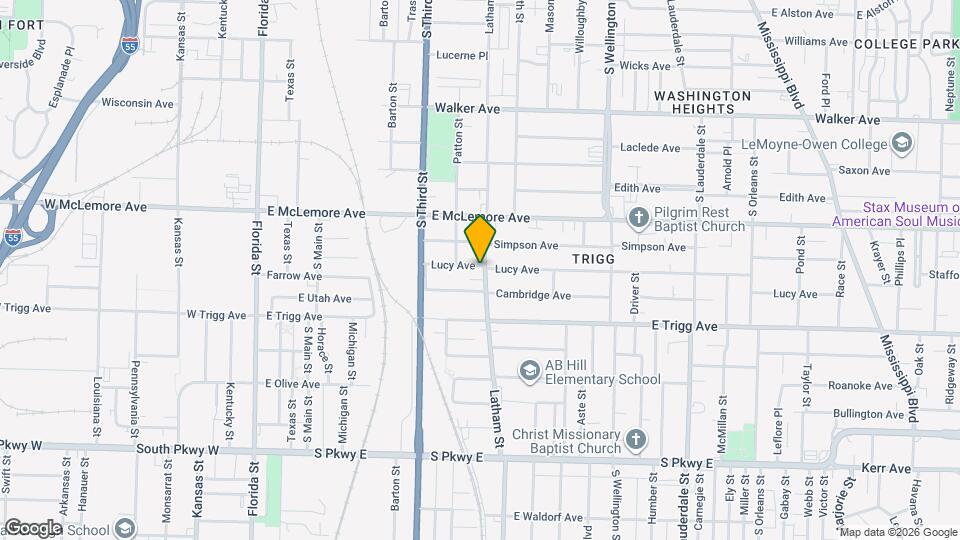 285 Lucy Ave Map and Location Details