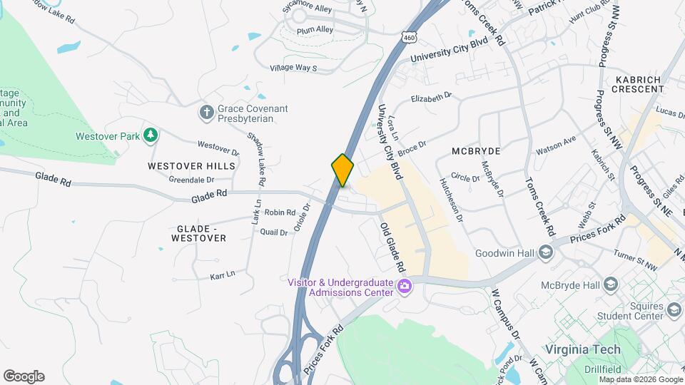 872 Claytor Square Map and Location Details