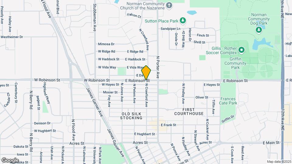 1204 N Crawford Ave Map and Location Details