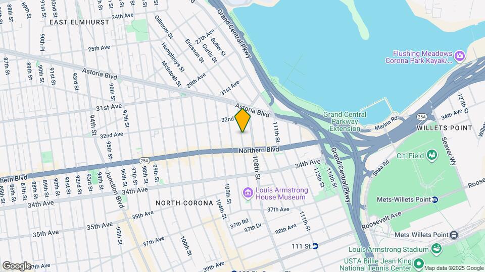 32-43 107th Street Map and Location Details