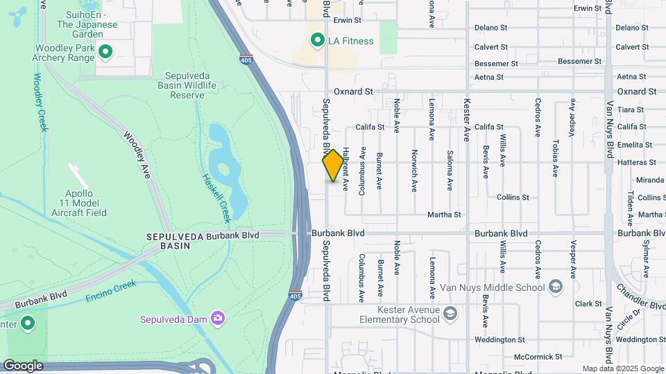 5720 Sepulveda Blvd Map and Location Details