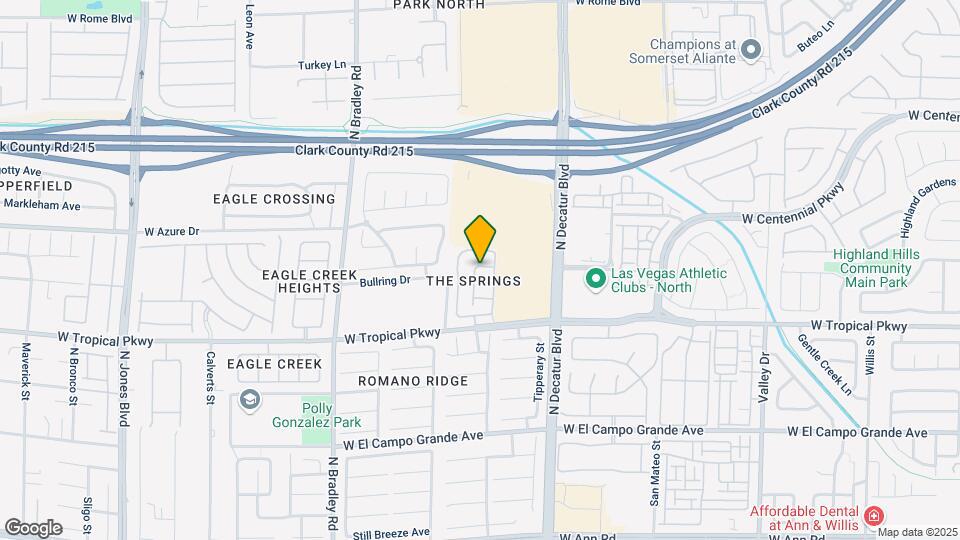 6108 Soft Springs St Map and Location Details