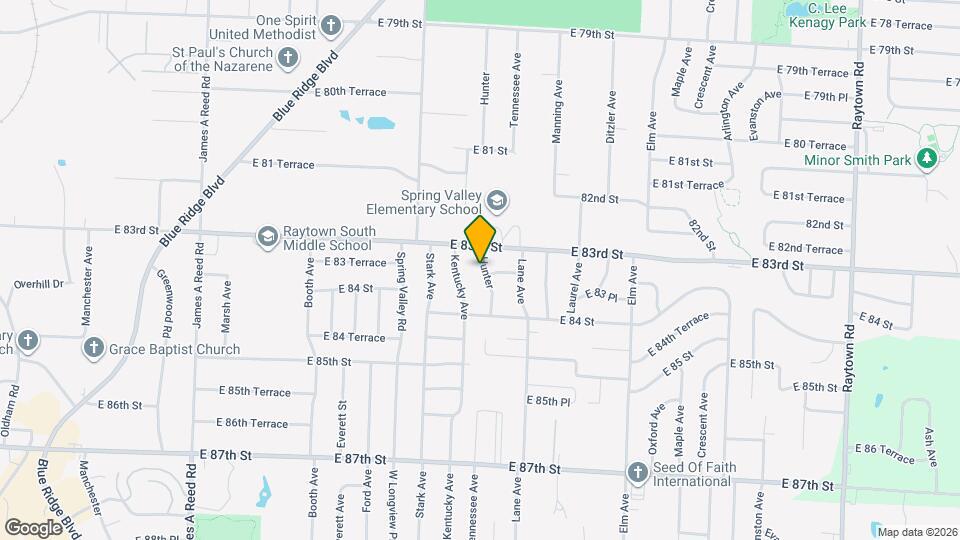 8304 Hunter, Unit 2 Map and Location Details