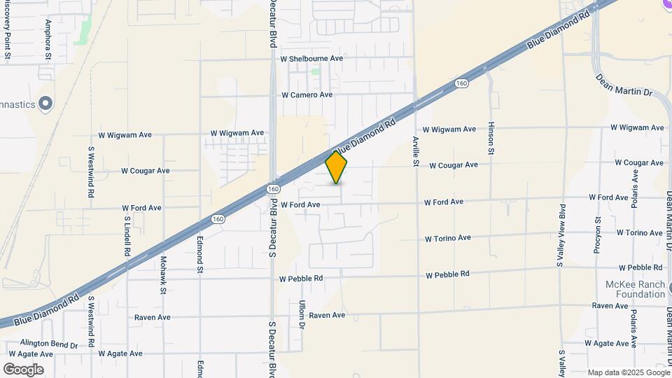4663 Aventura Canyon Ct Map and Location Details