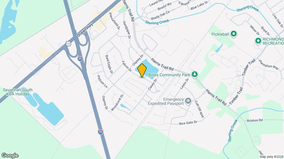 446 Falcon Dr Map and Location Details