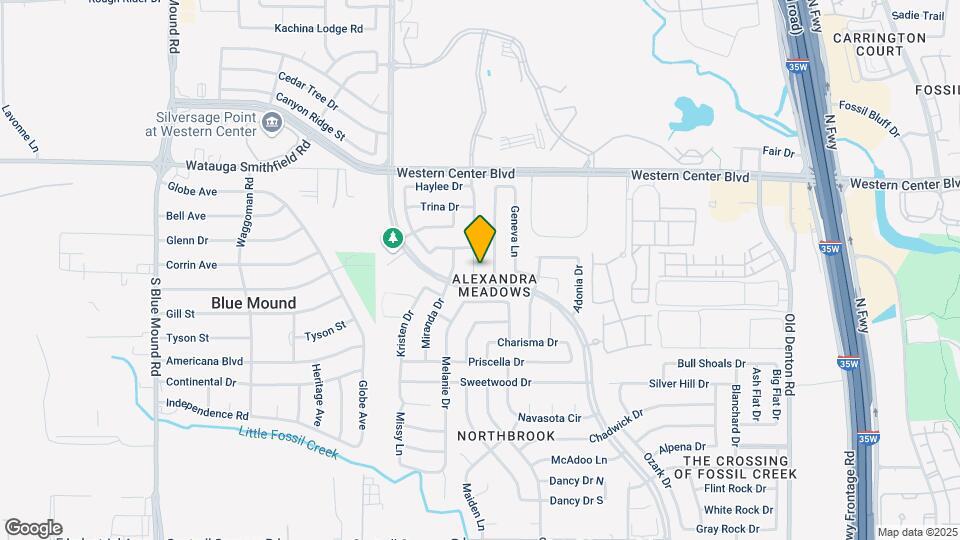 6416 Alexandra Meadows Dr Map and Location Details