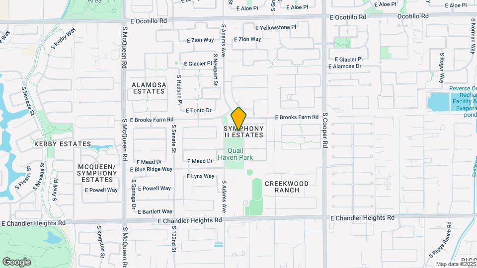 1568 E Canyon Way Map and Location Details