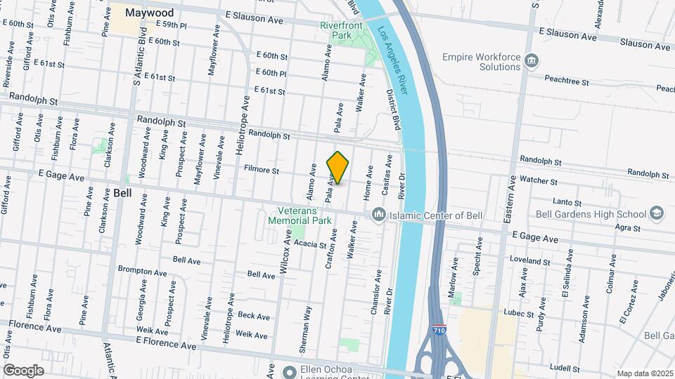 6316 Pala Ave Mapa y Detalles de la Ubicación