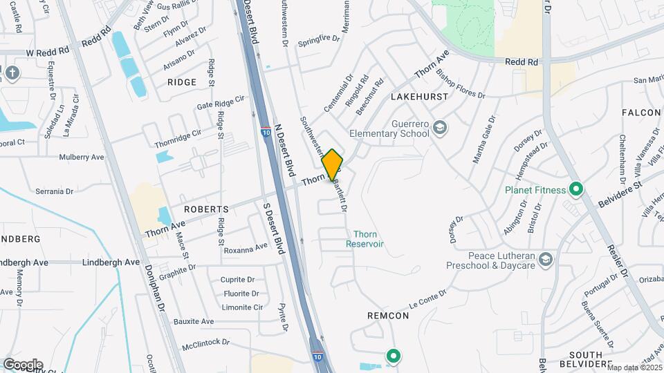 591 Bartlett Dr Map and Location Details