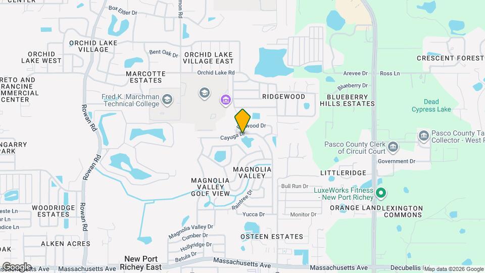 7810 Cayuga Dr Map and Location Details