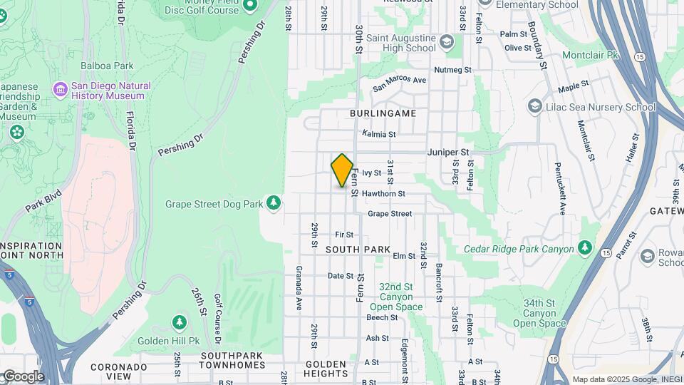 2956 Ivy St Map and Location Details