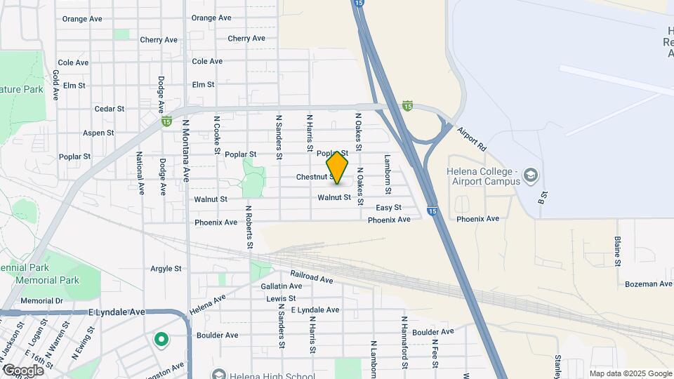 1626 Walnut St Map and Location Details