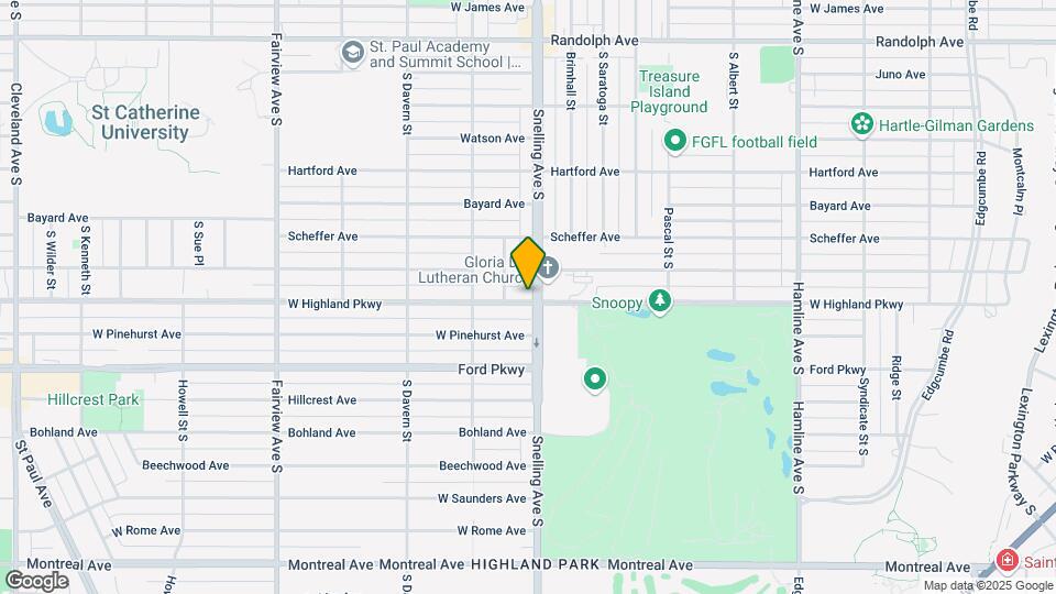 1585 W Highland Pkwy Map and Location Details